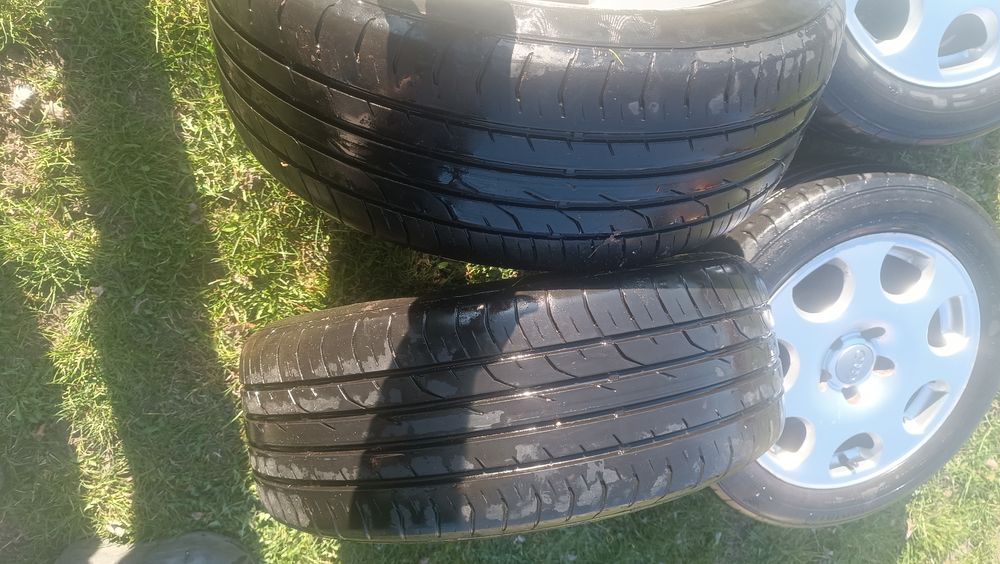 Felgi aluminiowe koła 205/55 R16 opony Continental