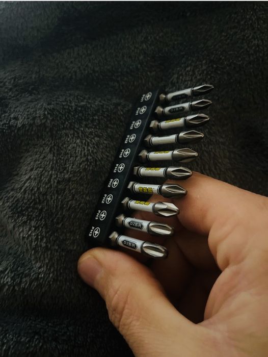 Набор 10шт високоякісних високоміцних 10шт біт хрестова викрутка ударн