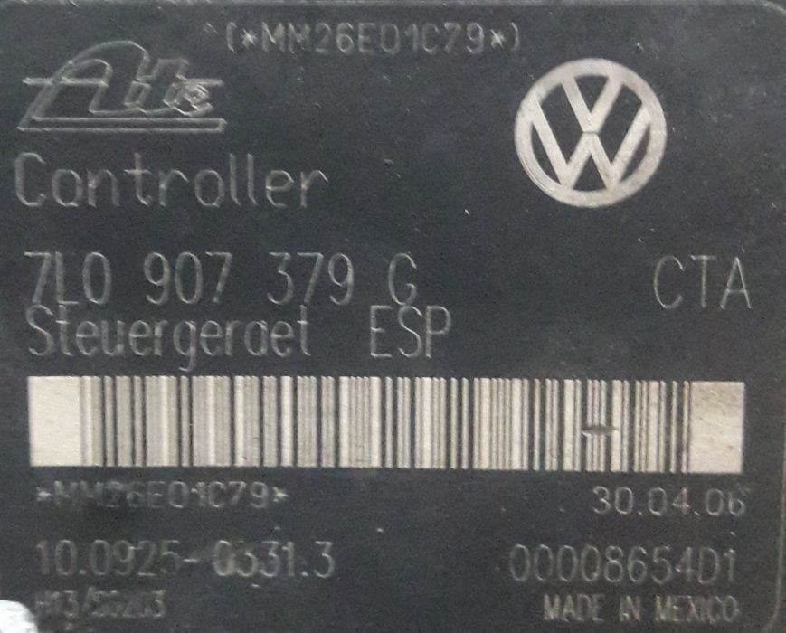 Блок ABS АБС 7L0907379A\L\F\G\C\K\P\E Volkswagen Touareg 2003 - 2009