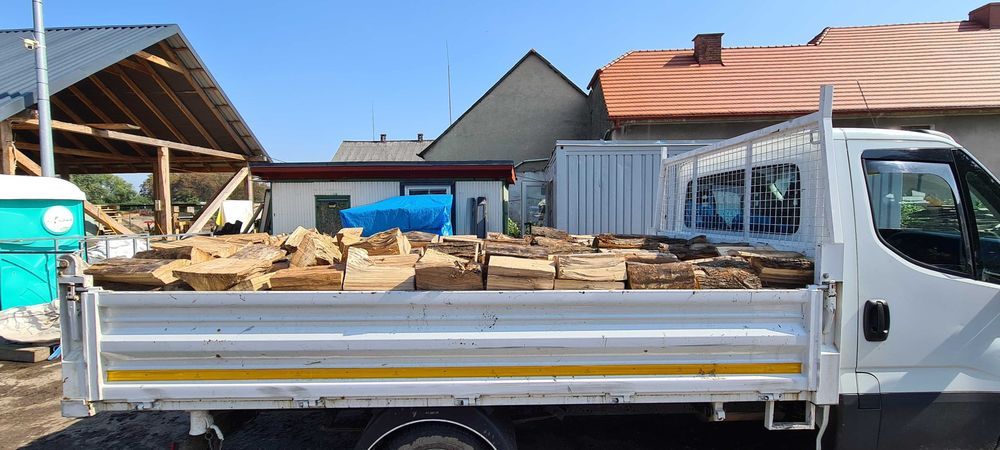 drewno kominkowe kłody jesion  buk dąb