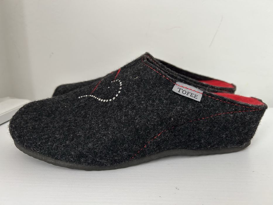 Tofee шерстяні тапочки тапки 40-41 р олх-доставка