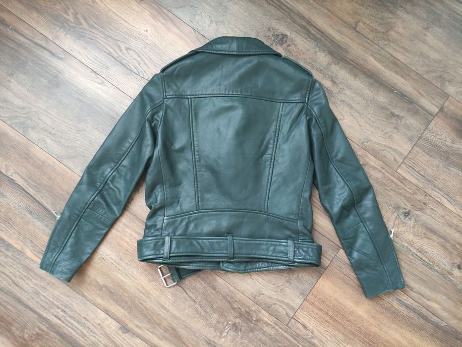 Кожаная куртка, касуха. Шкіряна касуха манго mango