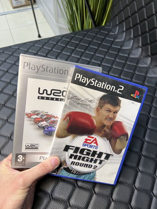 диск play station 2/PS 2/ диск в хорошому стані/wrc 2/fight night