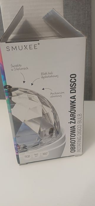 Żarówka obrotowa disco