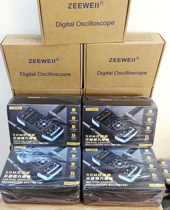 Zeeweii DSO3D12 Fnirsi 2C53T оригинал! осциллографы 2-x канальные