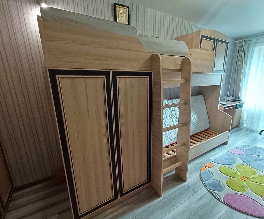 Дитяче ліжко  гірка