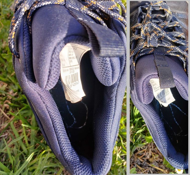 Sapatilhas de caminhada QUECHUA "Cross Country Waterproof" — n.º 43
