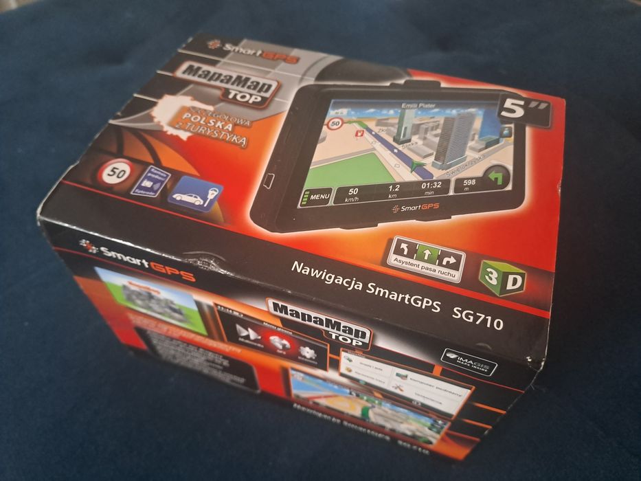 Nawigacja SmartGPS SG710 MapaMap TOP