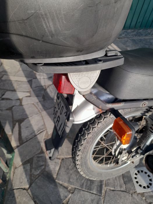 Yamaha sr 125 cinzenta 2001