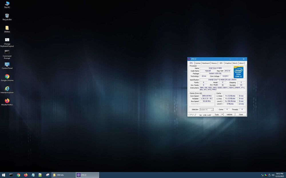Procesor Intel Core i5-4690 LGA 1150 Haswell DDR3 4C/4T