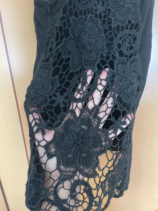 Top preto S sem mangas