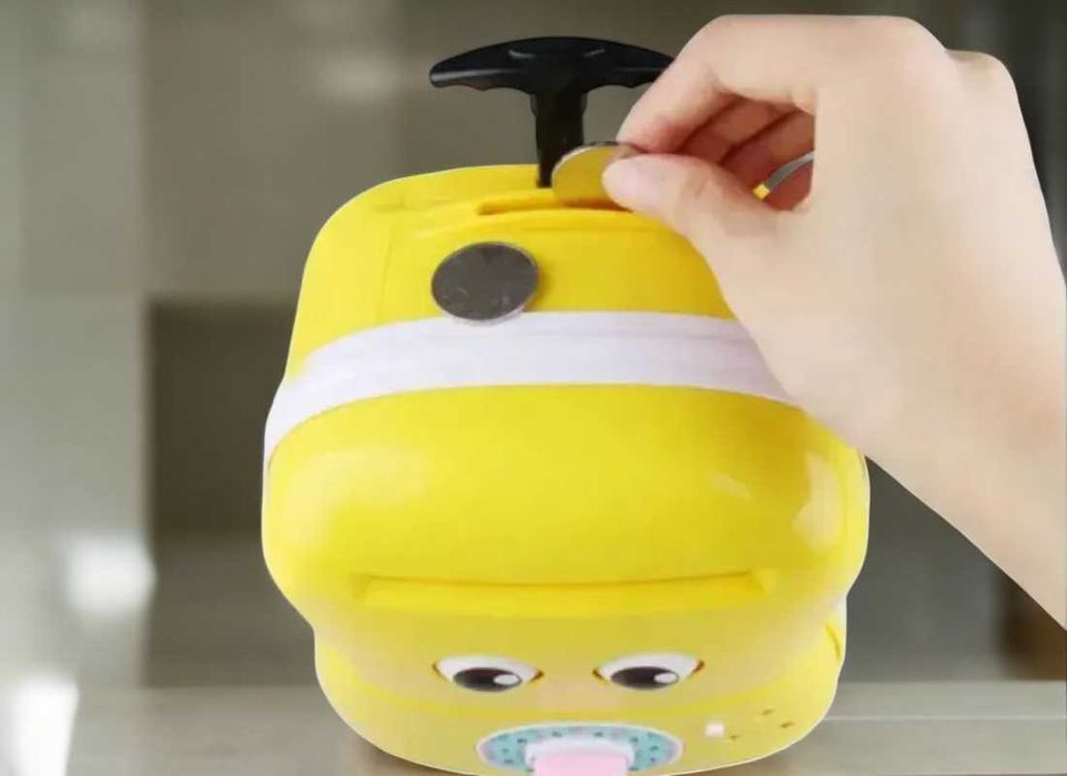 Дитяча сейф-скарбничка валіза 363-9А, скарбничка на кодовому замку