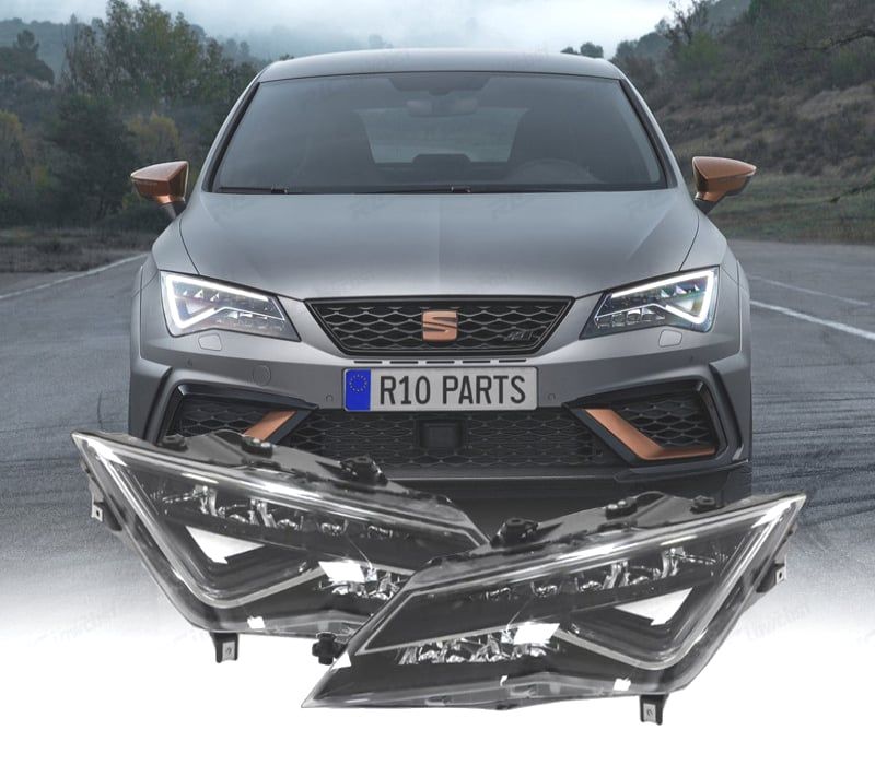 FARÓIS LED SEAT LEON 13-20