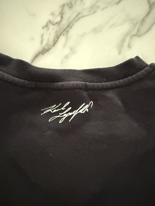 Karl Lagerfeld bluza czarna xs, 34