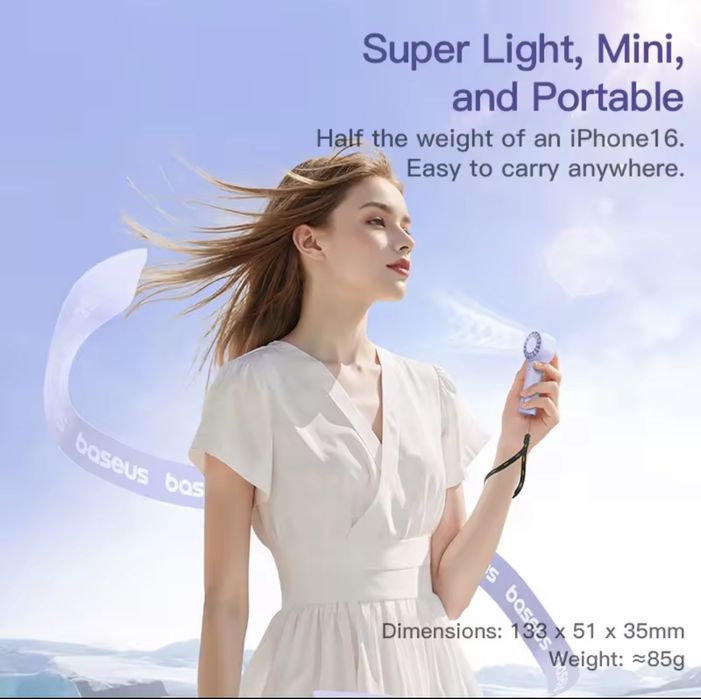 Кишеньковий вентилятор Baseus DT1