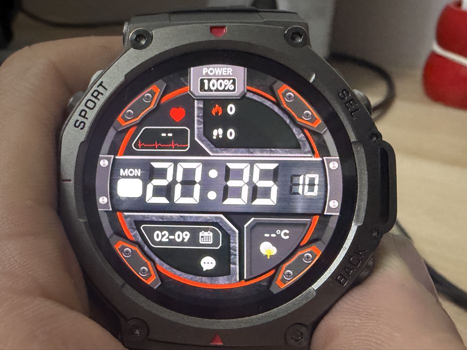 Smartwhatch DM58 1.43 GPS NOVO