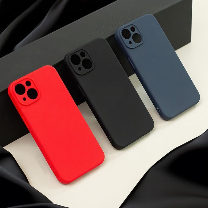 Nakładka Silicon Box do Samsung Galaxy A36 5G ciemnoniebieska