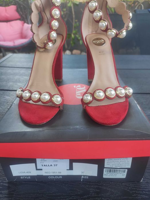 Lote de 5 pares de calçado de verão N.37 (EXÉ, Daniela Vega, etc)