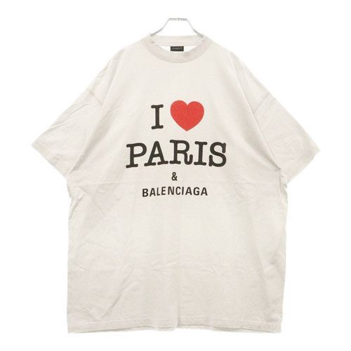 футболка Balenciaga I Love paris Tee S M l