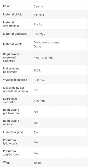 Fotel gamingowy Pro-Gamer AGURI PLUS jak nowy