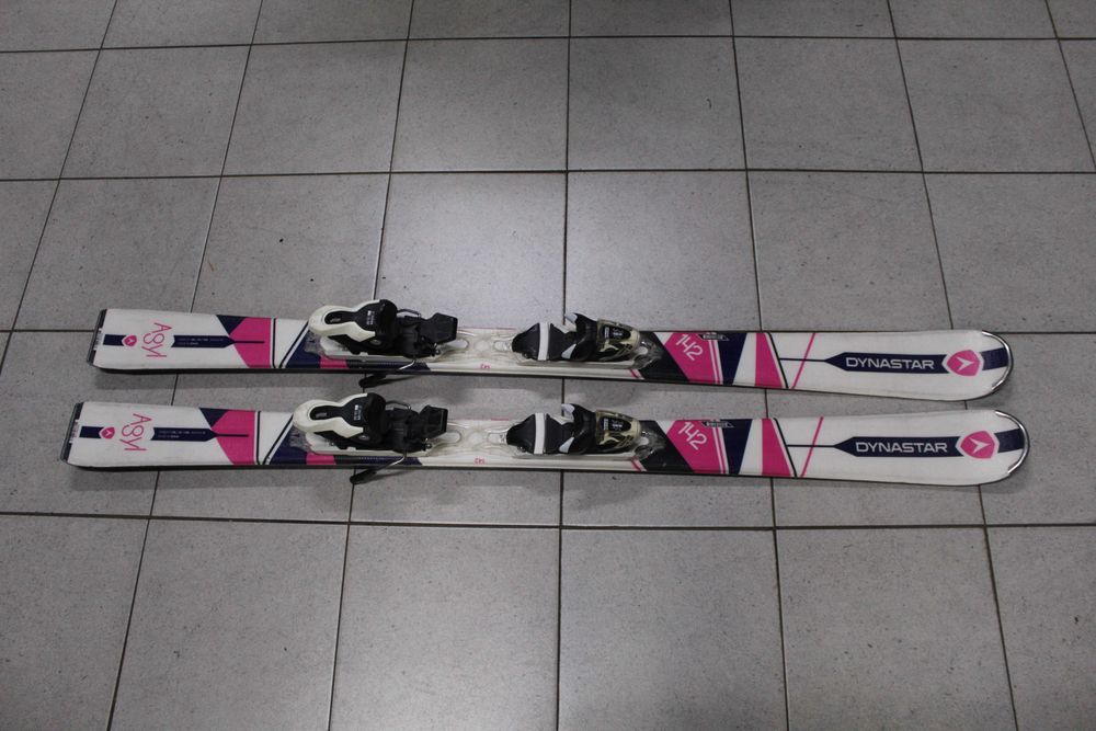 Narty dziecięce Dynastar Agyl 142 cm + wiązania Look