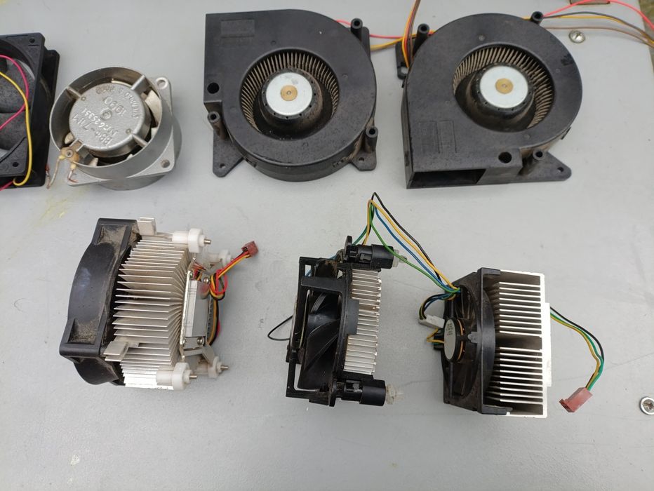 Кулеры, вентиляторы охлаждения