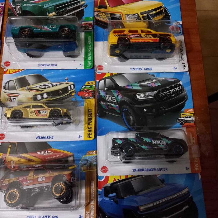 Hotwheels e Matchbox NOVOS com 20% de desconto