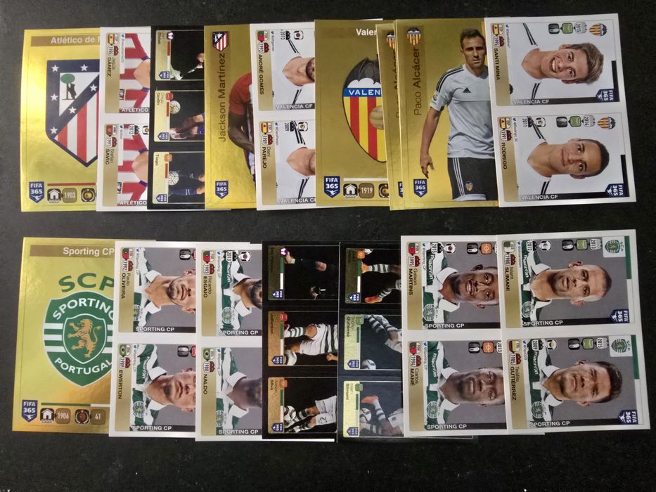 Cromos Futebol FIFA 365  Panini