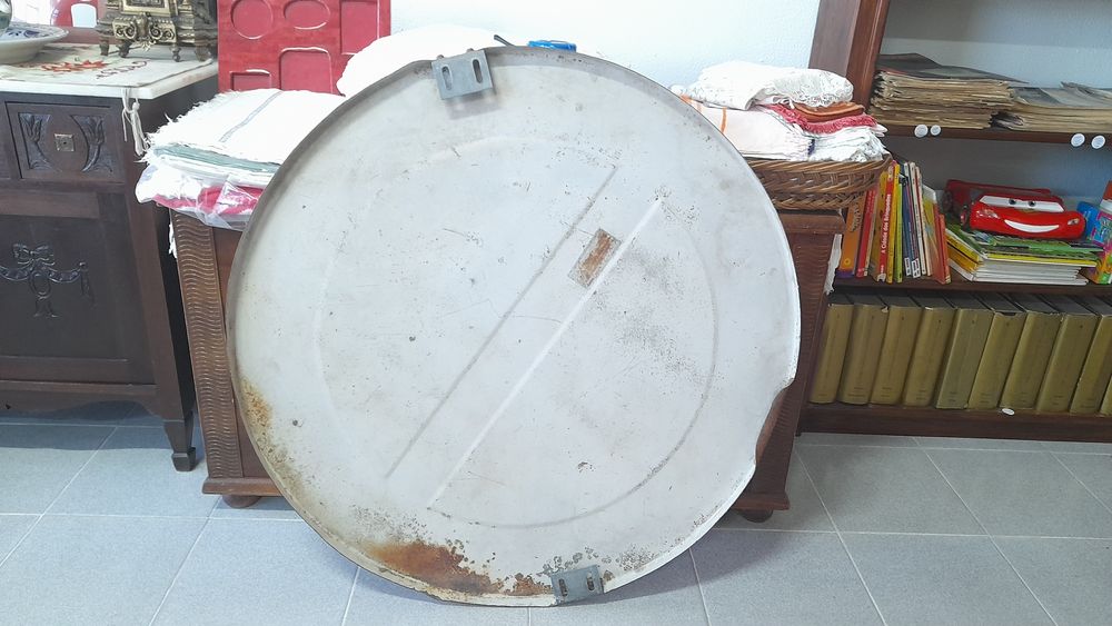 Sinal Trânsito Vintage (90 cm diâmetro)