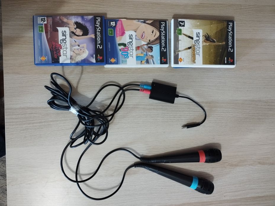 Buzz + SingStar + jogos Ps2