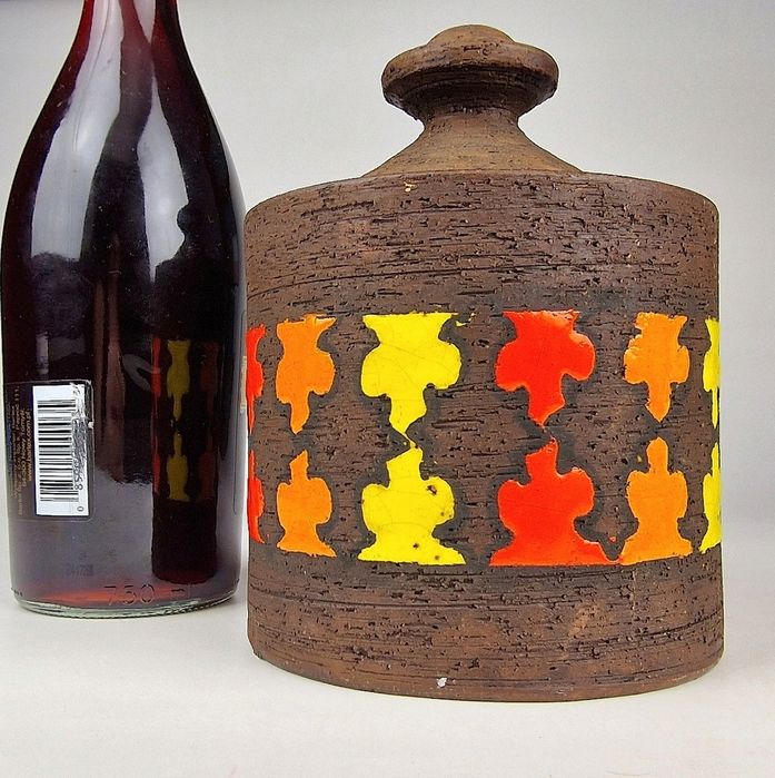Bitossi Aldo Mondrian Londi Pottery Raymor Jar