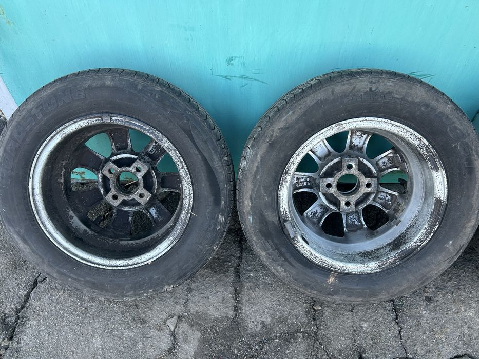 Диски 175/70r13 4*98 4шт в комплекті з резиною і болтами