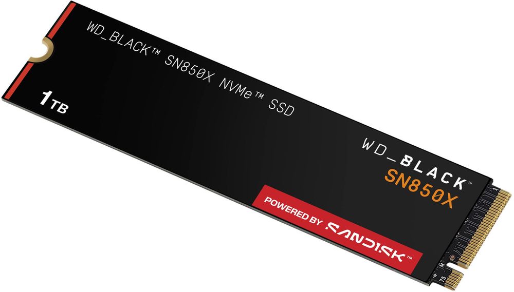 Dysk Ssd M.2 Nvme Wd_Black Sn850X 1Tb (Wds100T2X0E)