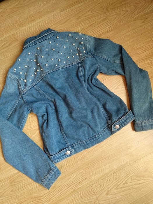 Nowa kurtka katana jeans denim Stradivarius r. S