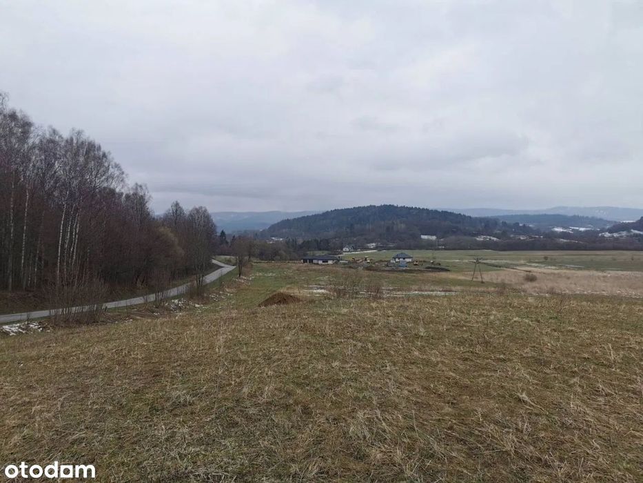 Bieszczady - Lesko, działka budowlana 2512m przy lesie i jeziorze