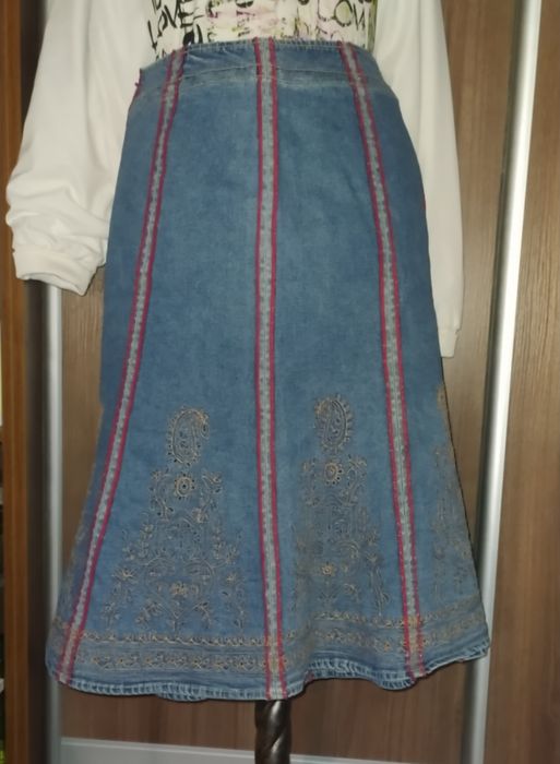 Юбка  и  шорты джинсовые .