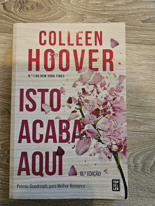 Livro "Isto Acaba Aqui" — Bestseller Colleen Hoover, NOVO!
