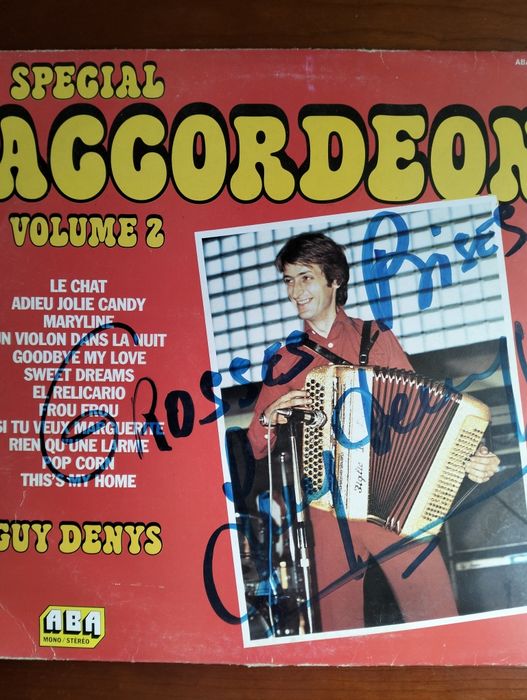 Guy Denys LP Vinyl Record (Signed)