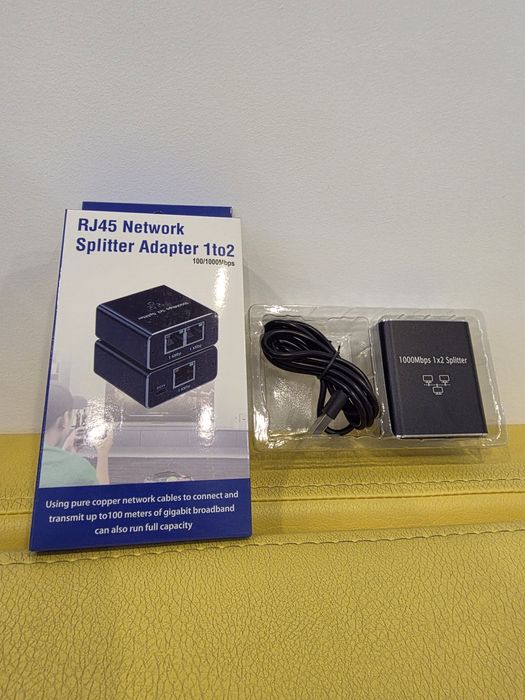 Комутатор Розгалужувач 1000Mb Rj45 1-2 для Інтернету