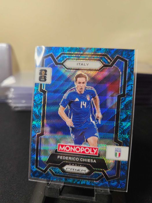 Federico Chiesa Monopoly Four Corners Blue Wave #35
