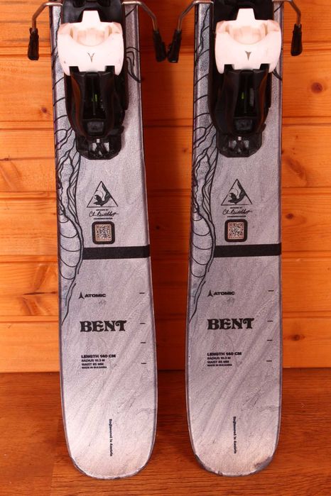Narty dziecięce Atomic Bent 140 cm + Atomic 6, 82 mm pod butem !!!