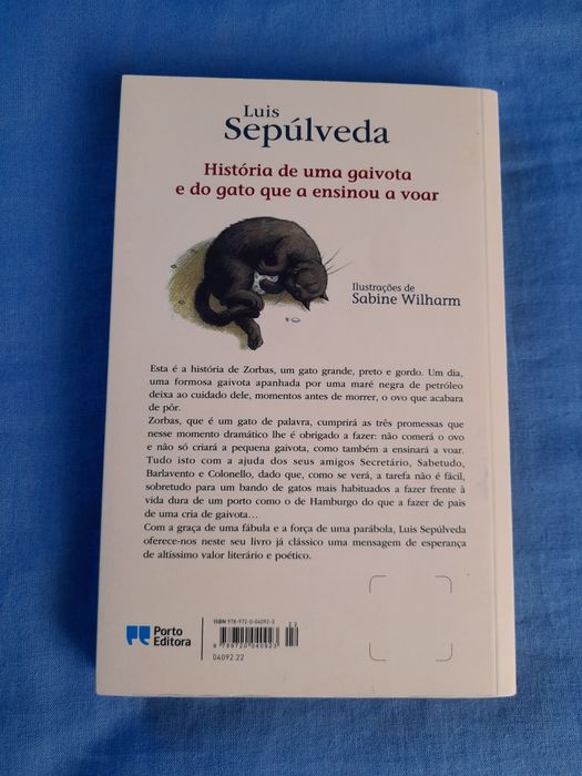 Livro PNL: História de uma gaivota e do gato que a ensinou a voar