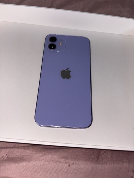 Iphone 12 fiolet, 64gb zadbany