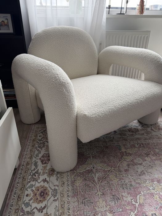 Fotel boucle homla miś luksusowy