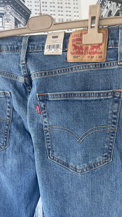 Джинси Levi’s 502™ Taper  ( оригінал ) W34 x  L34