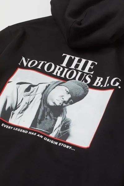 Notorious big hoodie h&m on sale