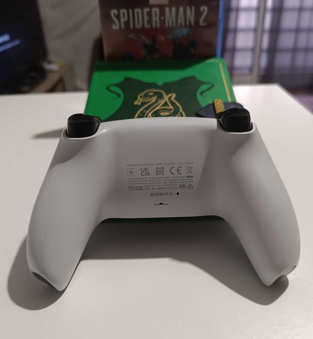 DualSense PS5 Original Hall Effect TMR K-Silver como Novo SEM Drift