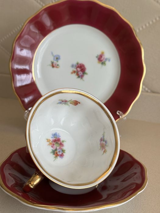 Продажа троек чайных . Германия, Фюстенберг.