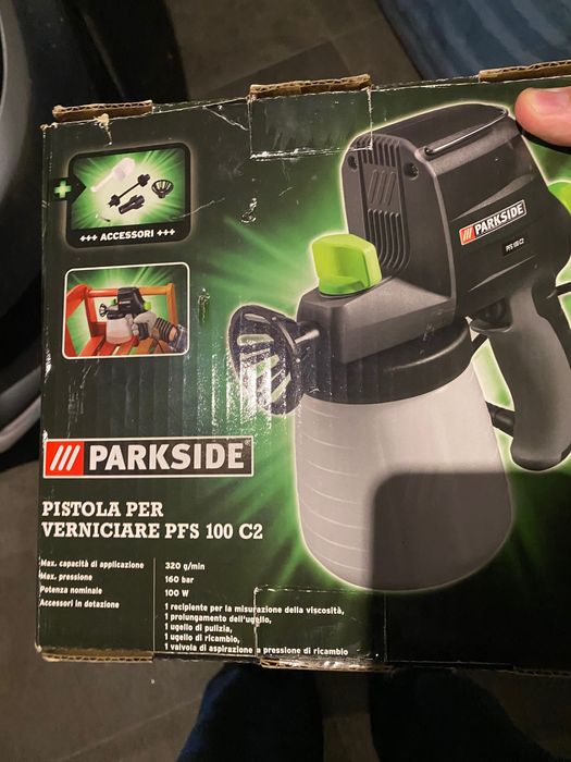 Pistola de pintura Parkside