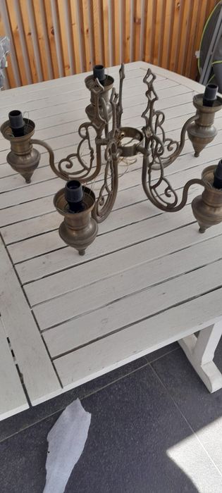 Candeeiro  em latão.